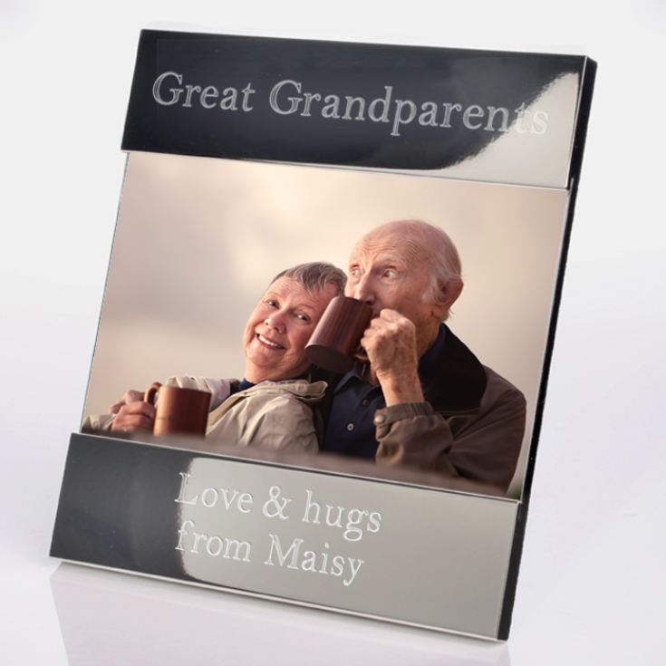 Great Grandparent Shiny Silver Frame product image