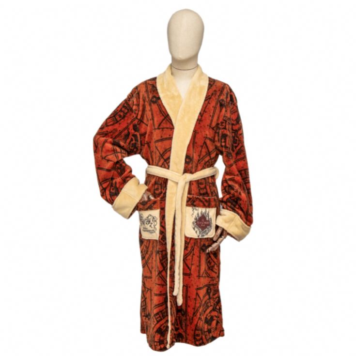 Marauder's Map Harry Potter Adult Hoodless Robe product image