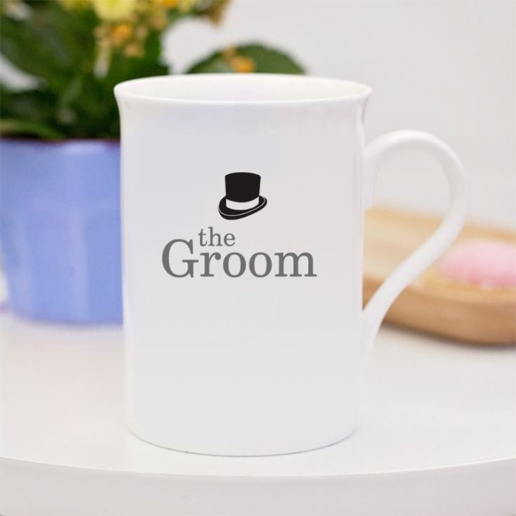 Personalised Groom Bone China Mug product image