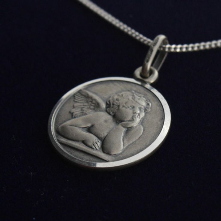 Cherub Necklace in Personalised Gift Box product image
