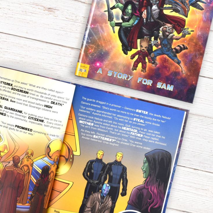 Guardians of the Galaxy 2 Personalised Marvel Story Book product image