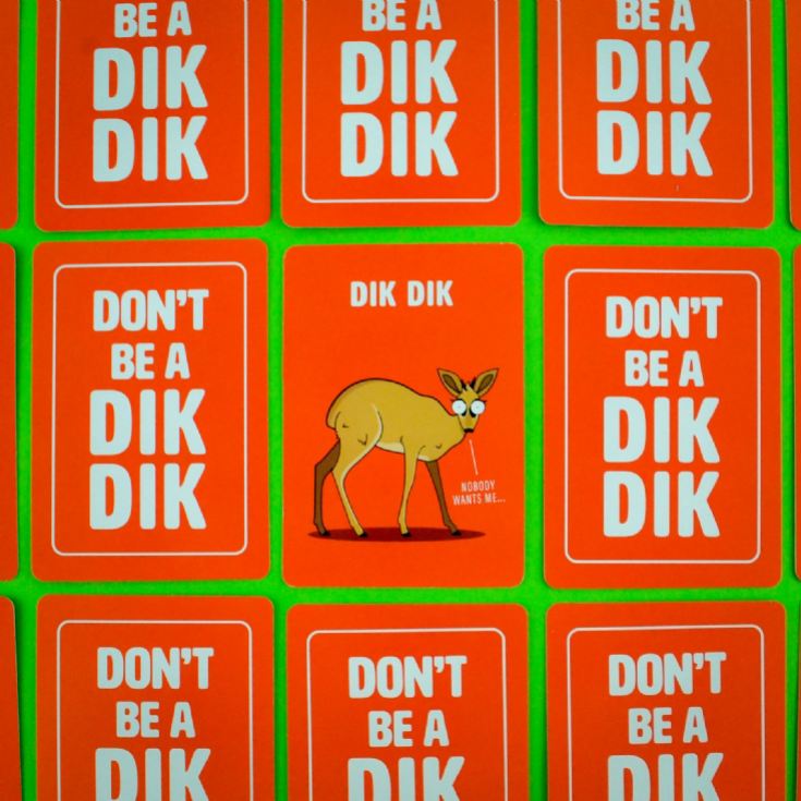 Don't Be a Dik Dik Card Game product image