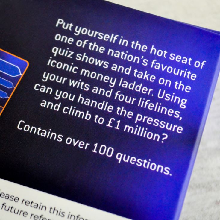 Who Wants To Be a Millionaire Card Game product image