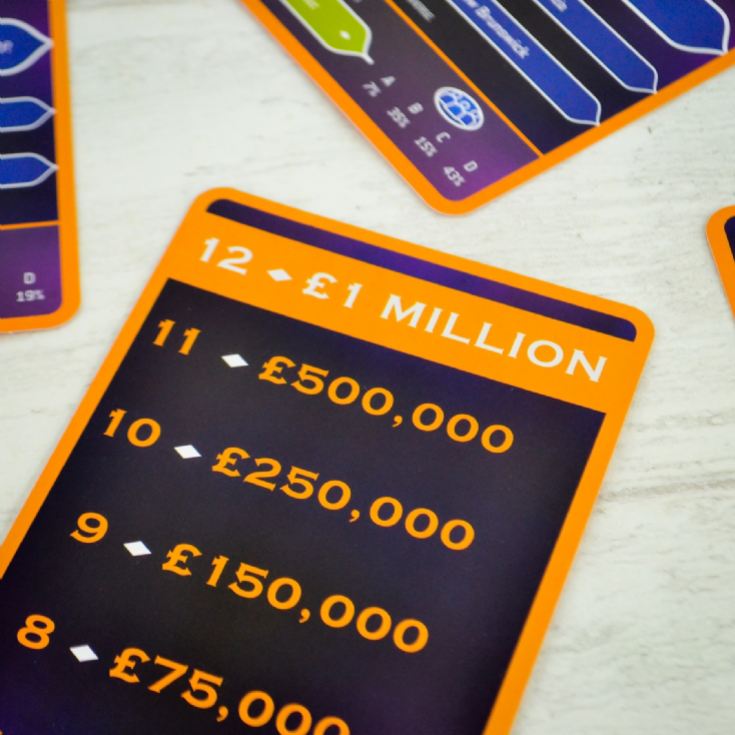Who Wants To Be a Millionaire Card Game product image