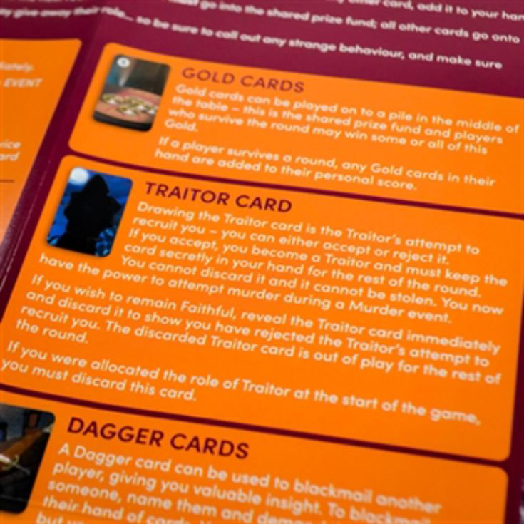 The Traitors Card Game product image