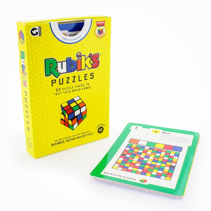 Rubik Logic Puzzle Cards product image