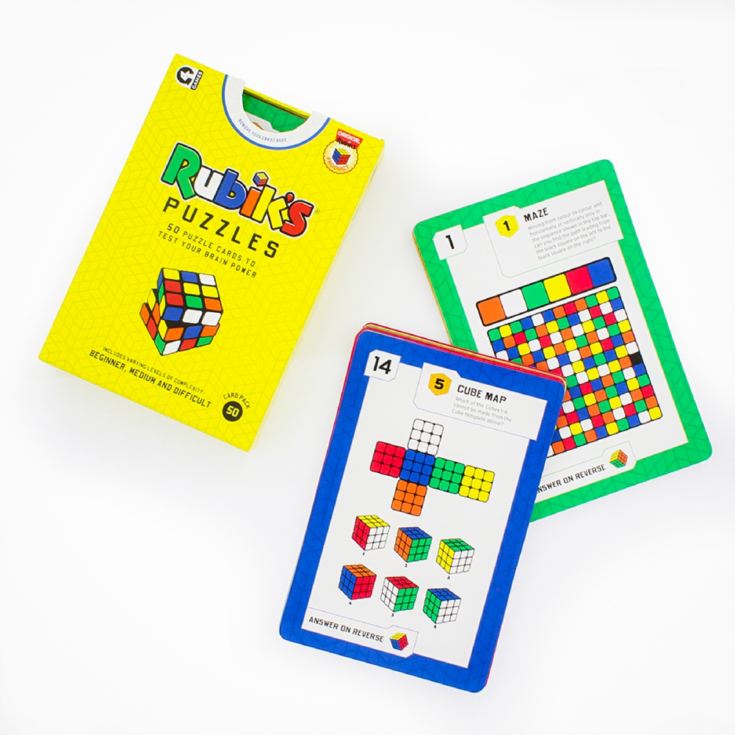 Rubik Logic Puzzle Cards product image