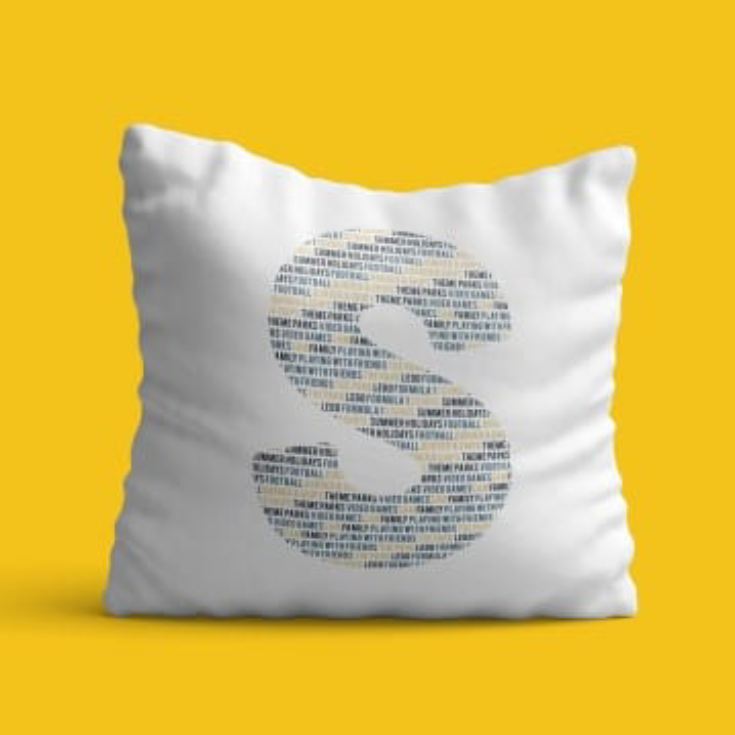 Personalised Letter Cushion product image