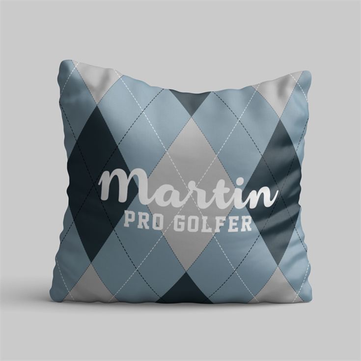 Personalised Pro Golfer Cushion product image