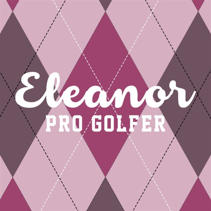 Personalised Pro Golfer Cushion product image