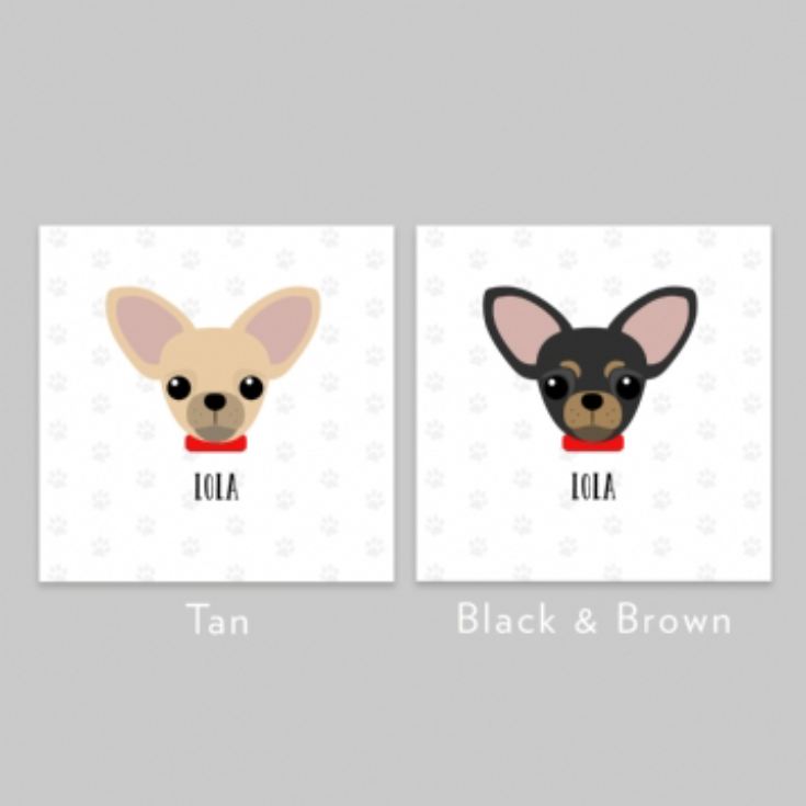 Personalised Chihuahua Dog Cushion product image