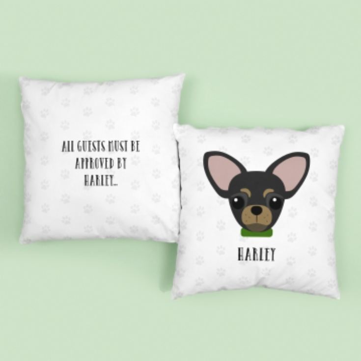 Personalised Chihuahua Dog Cushion product image