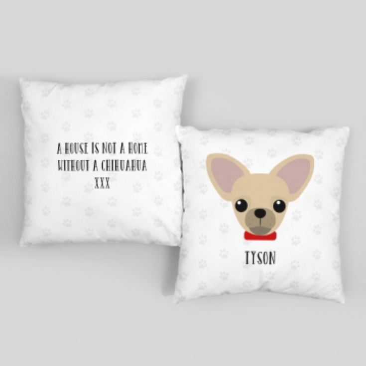 Personalised Chihuahua Dog Cushion product image