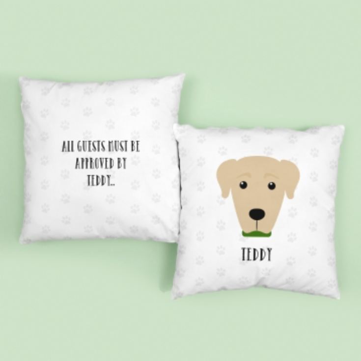 Personalised Labrador Dog Cushion product image