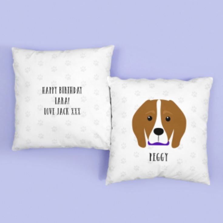 Personalised Beagle Dog Cushion product image