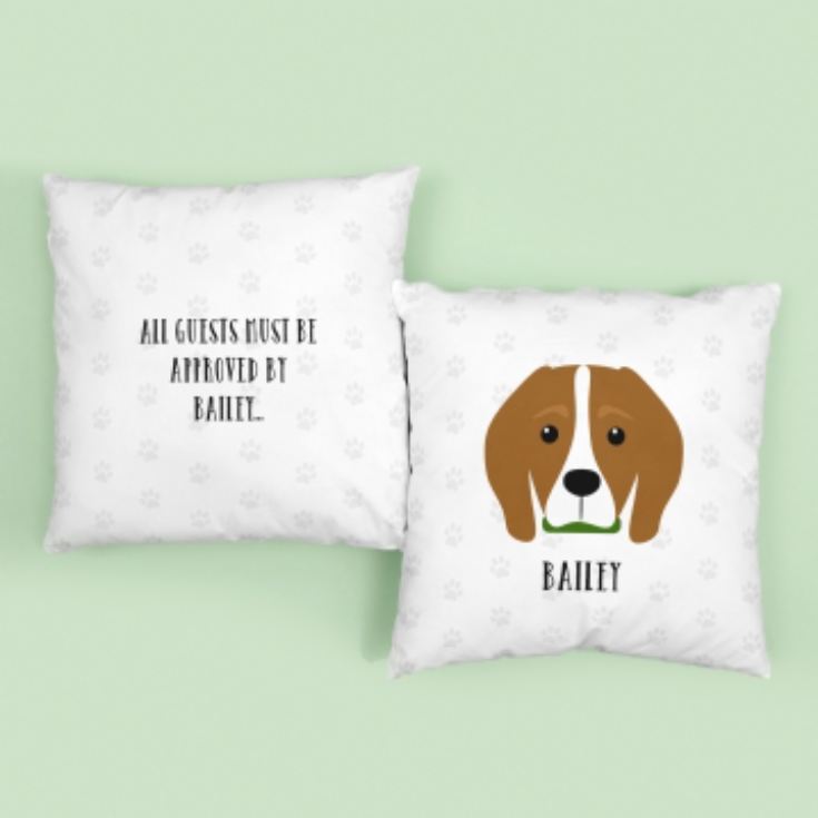 Personalised Beagle Dog Cushion product image