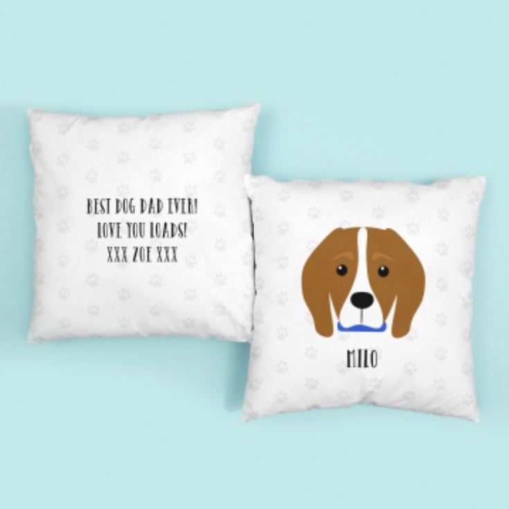 Personalised Beagle Dog Cushion product image