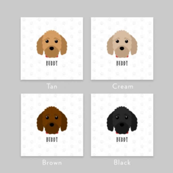 Personalised Cockapoo Dog Cushion product image