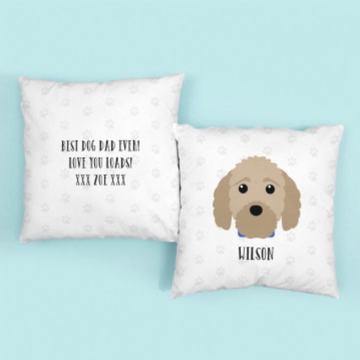 Personalised Cockapoo Dog Cushion product image