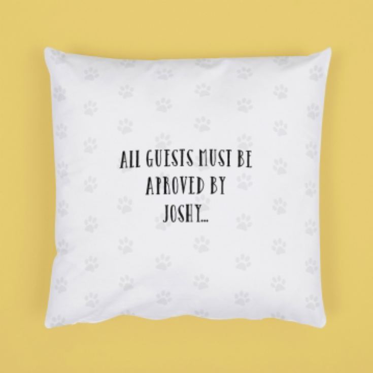 Personalised Spaniel Dog Cushion product image