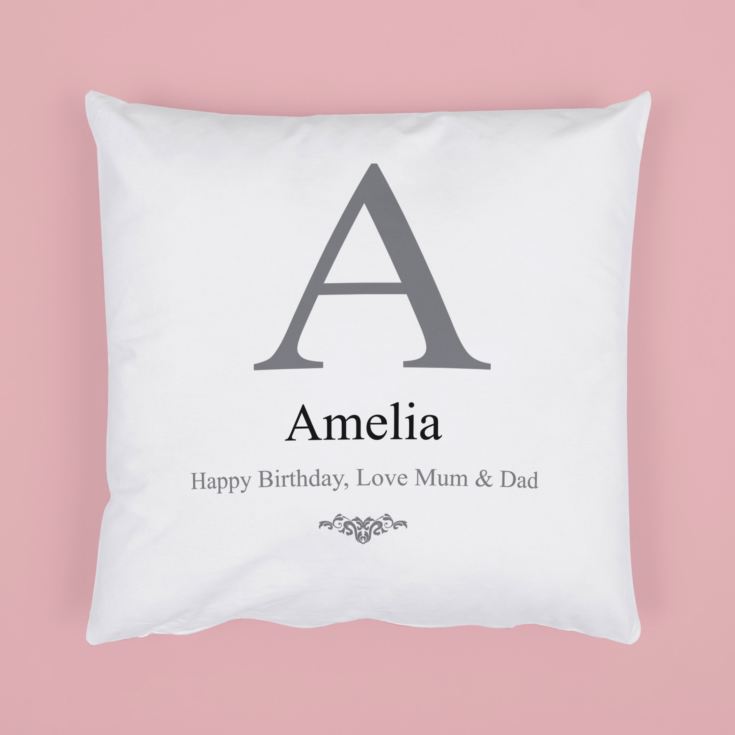 Personalised Initial Cushion product image