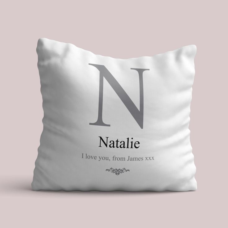 Personalised Initial Cushion product image