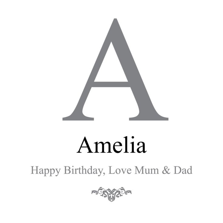 Personalised Initial Cushion product image