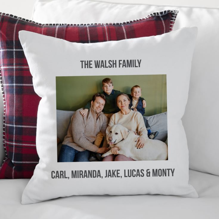 Personalised Photo Upload Cushion product image