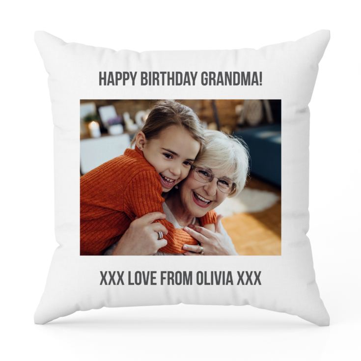 Personalised Photo Upload Cushion product image