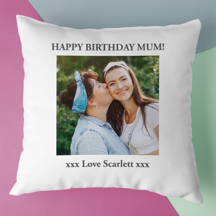 Personalised Photo Cushion for Mum product image