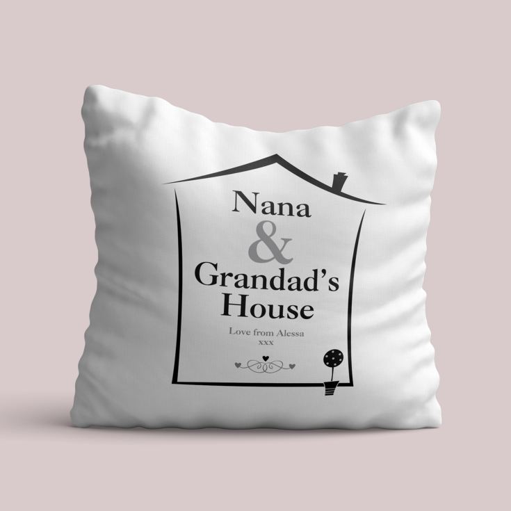Grandparents House Personalised Cushion product image