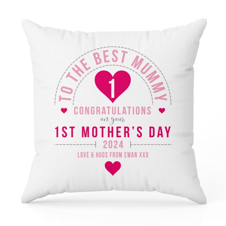 Personalised First Mother's Day Cushion product image