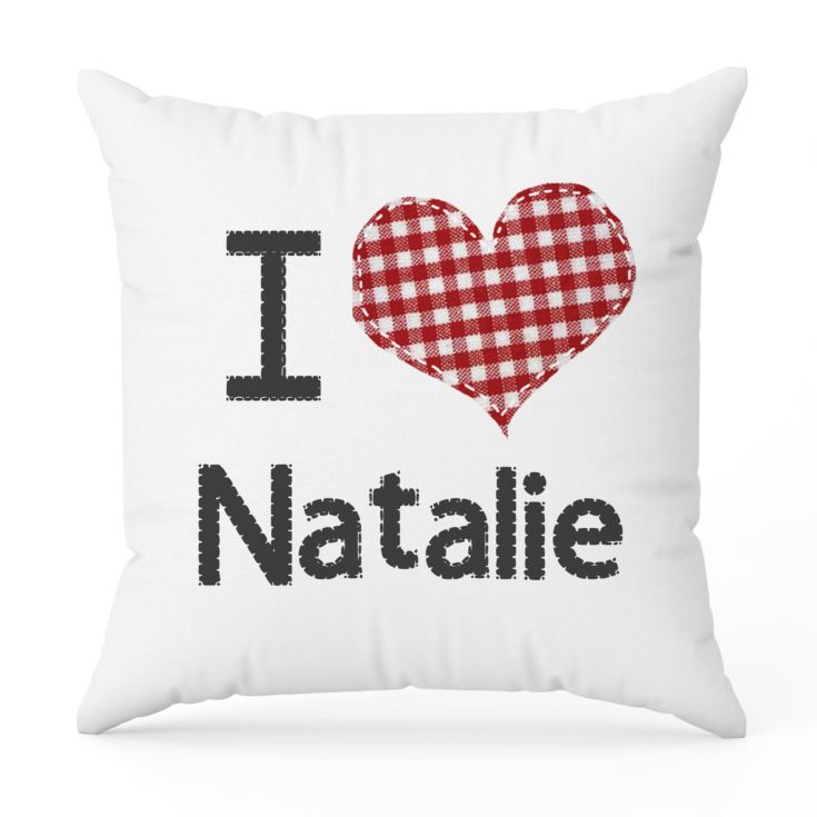 Valentine's Day Gift - I Love..... Cushion product image