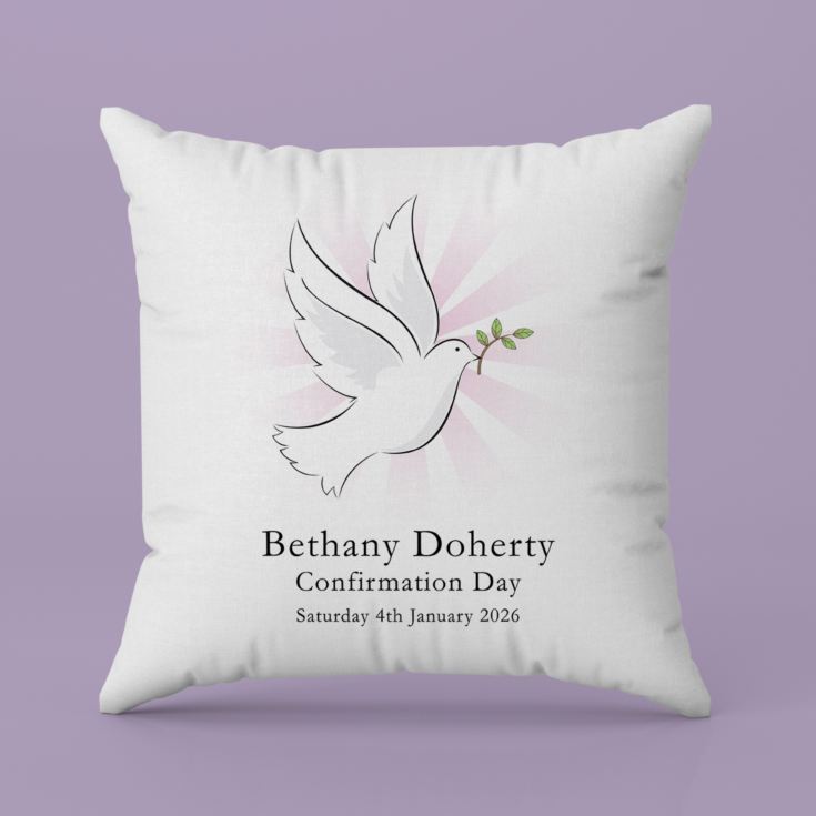 Personalised Confirmation Day Cushion product image