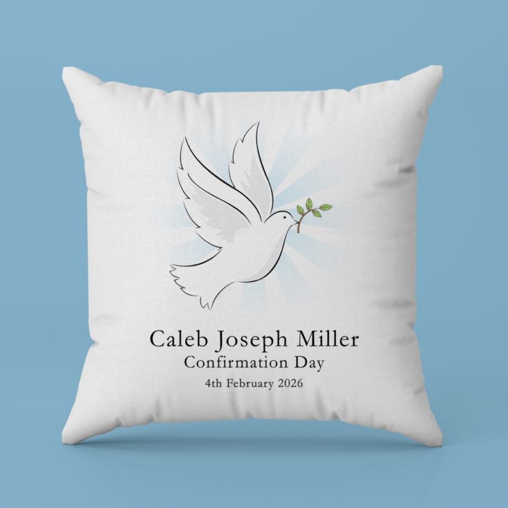 Personalised Confirmation Day Cushion product image