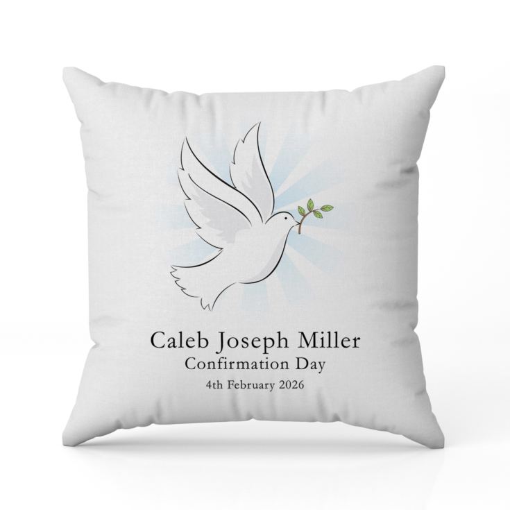 Personalised Confirmation Day Cushion product image