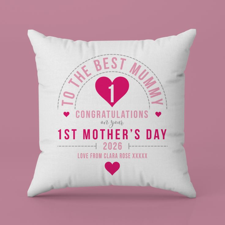Personalised First Mother's Day Cushion product image