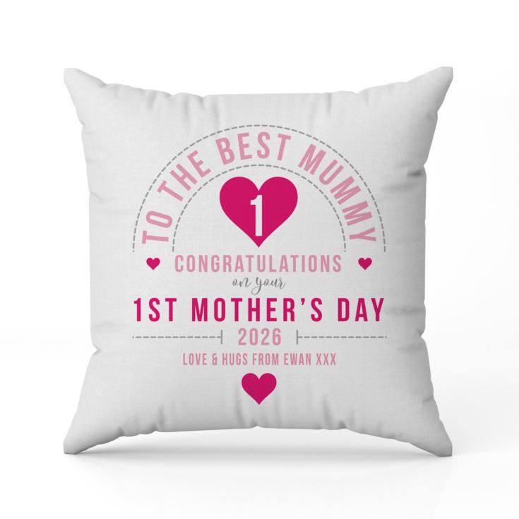 Personalised First Mother's Day Cushion product image