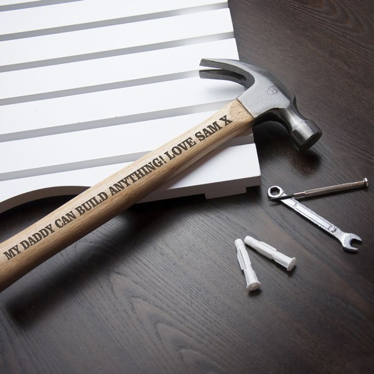 Personalised Wooden Hammer product image