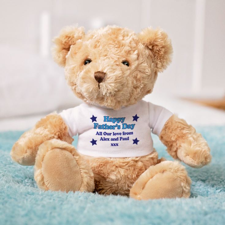 Personalised Fathers Day Teddy Bear product image