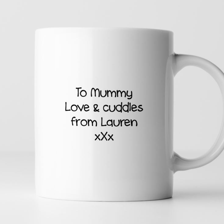 Happy Mother's Day Babys Personalised Handprint Mug product image