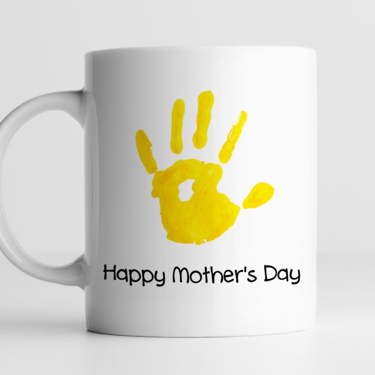 Happy Mother's Day Babys Personalised Handprint Mug product image
