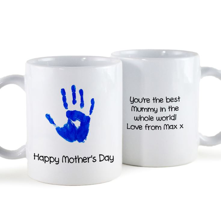 Happy Mother's Day Babys Personalised Handprint Mug product image