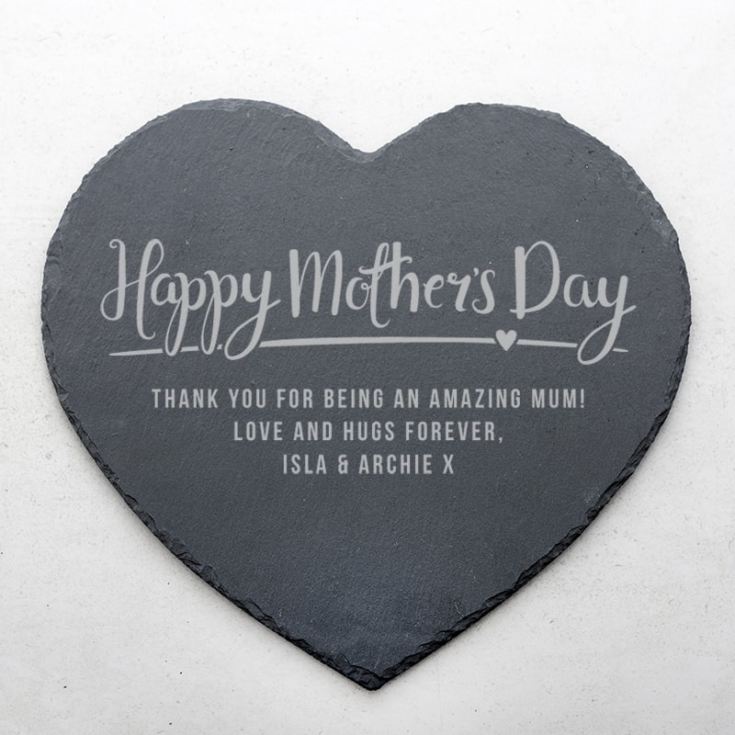 Personalised Mother's Day Slate Placemat product image