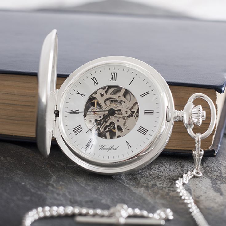 Personalised Sterling Silver Pocket Watch product image
