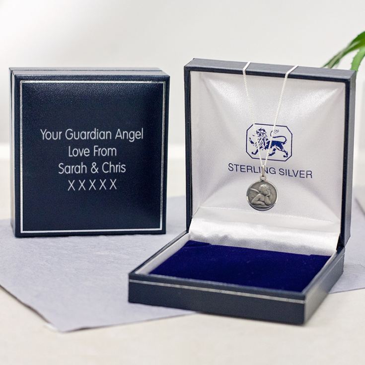 Cherub Necklace in Personalised Gift Box product image