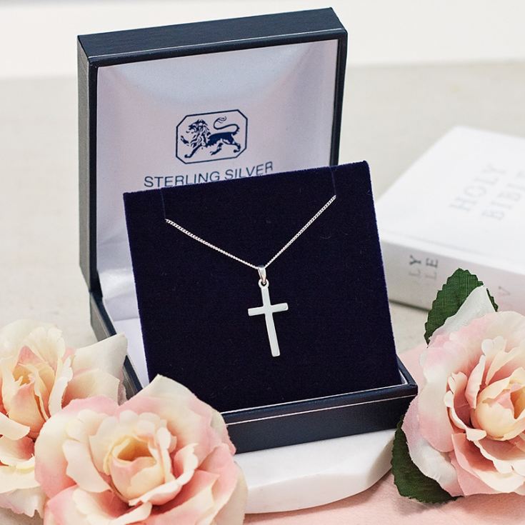 Cross Pendant with Personalised Gift Box product image