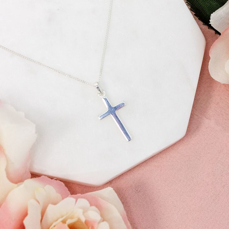 Cross Pendant with Personalised Gift Box product image