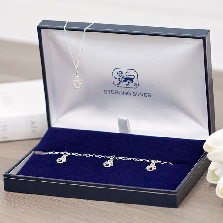 Guardian Angel Necklace and Bracelet Set product image