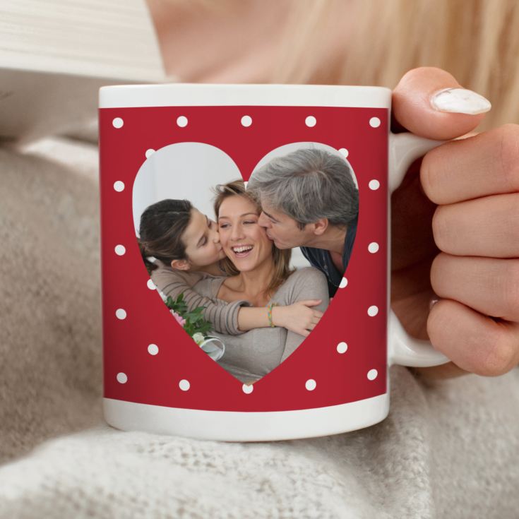 Personalised Heart Image Mug product image